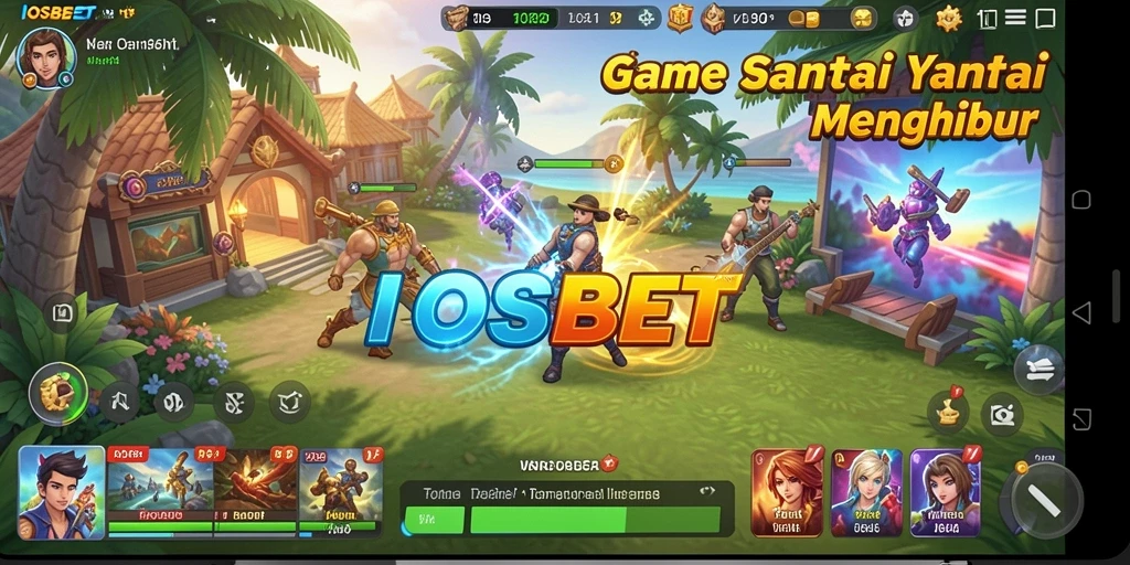 Tampilan gameplay IOSBET yang seru dan menghibur.